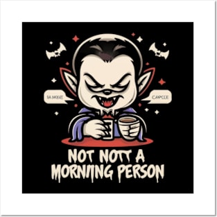 Dracula Morning Posters and Art